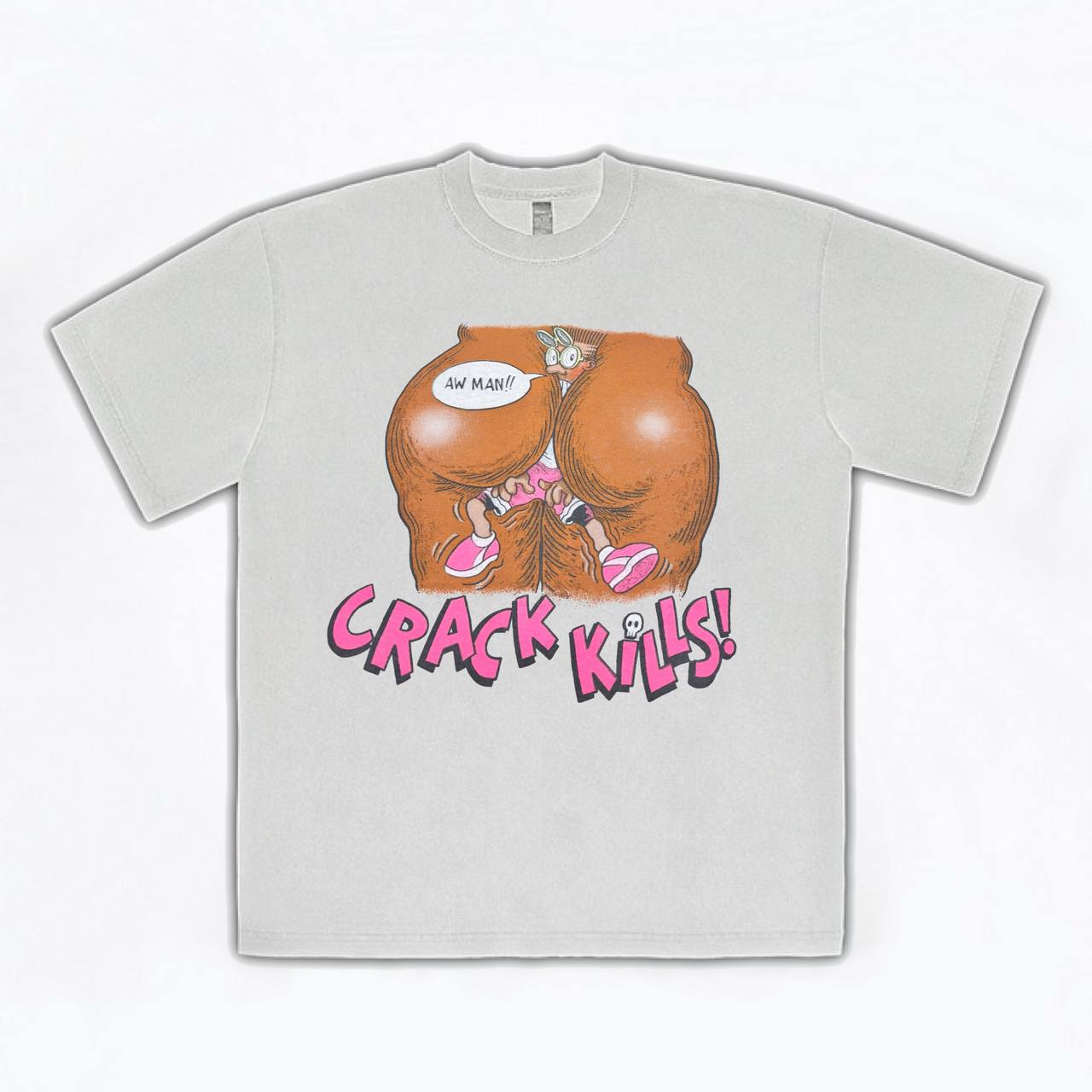 Crack Kills Vintage Tee Reprint