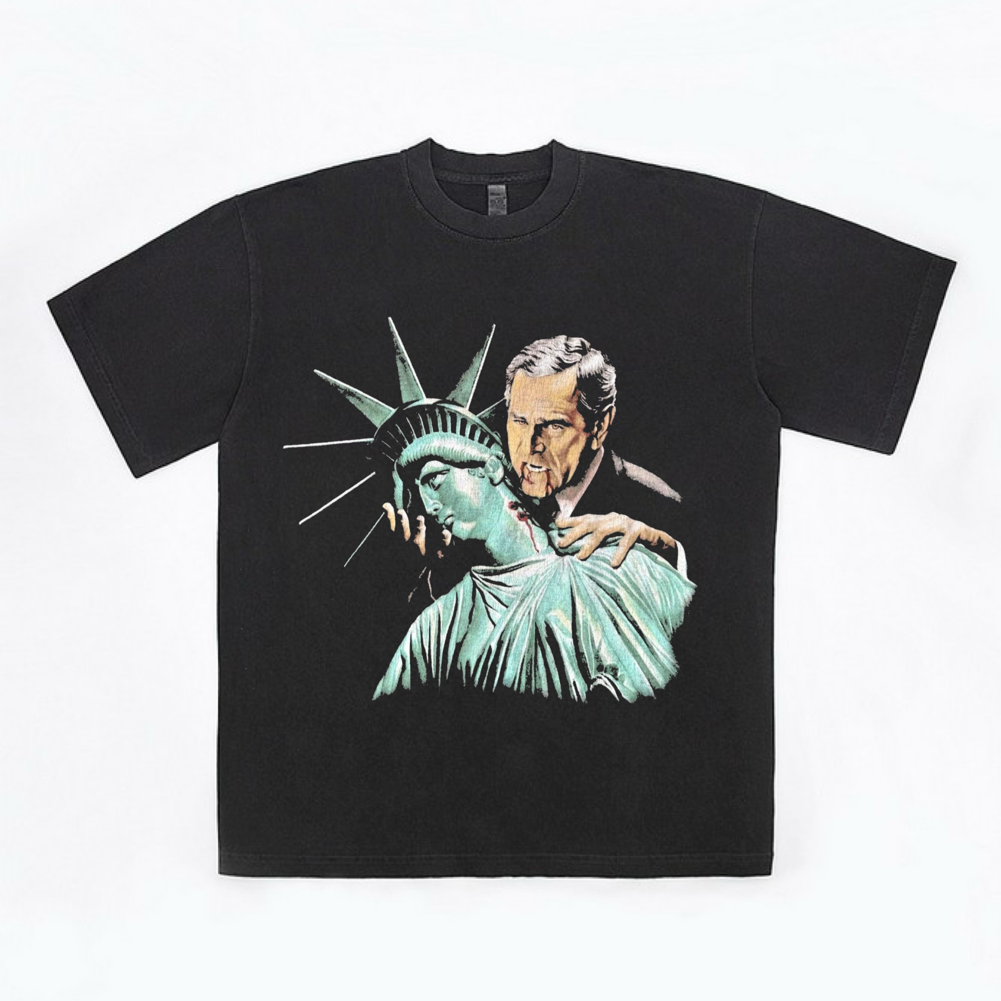 George Bush Lady Liberty Tee Reprint